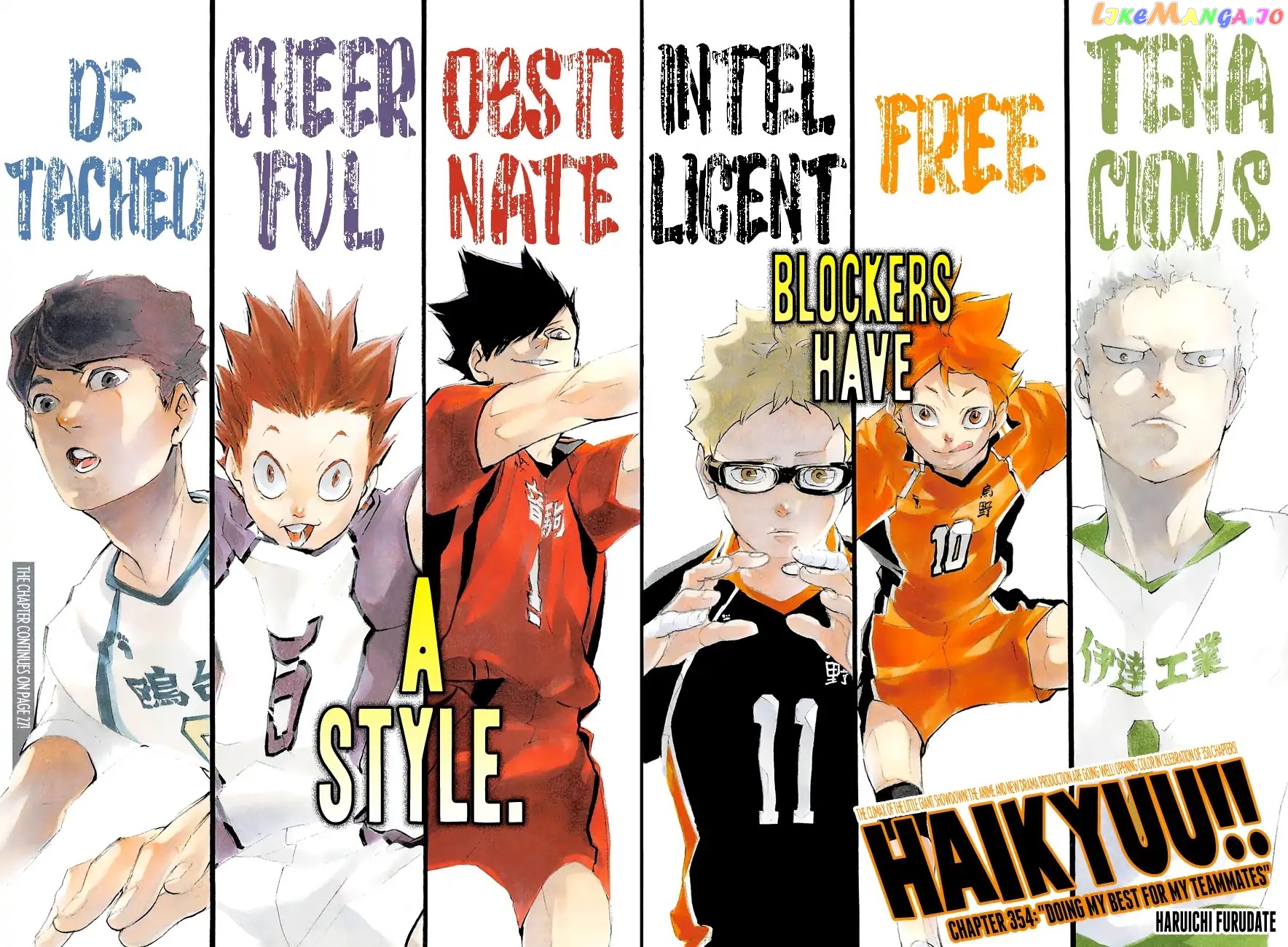Haikyuu!!, Chapter 354 image 04